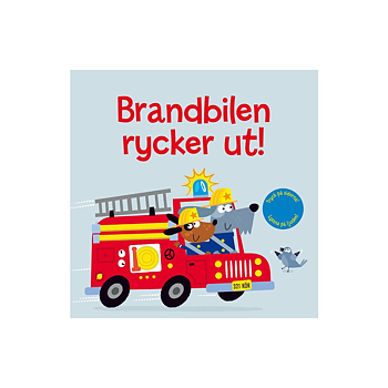 Teddykompaniet Bok med Ljud - Brandbilen rycker ut!