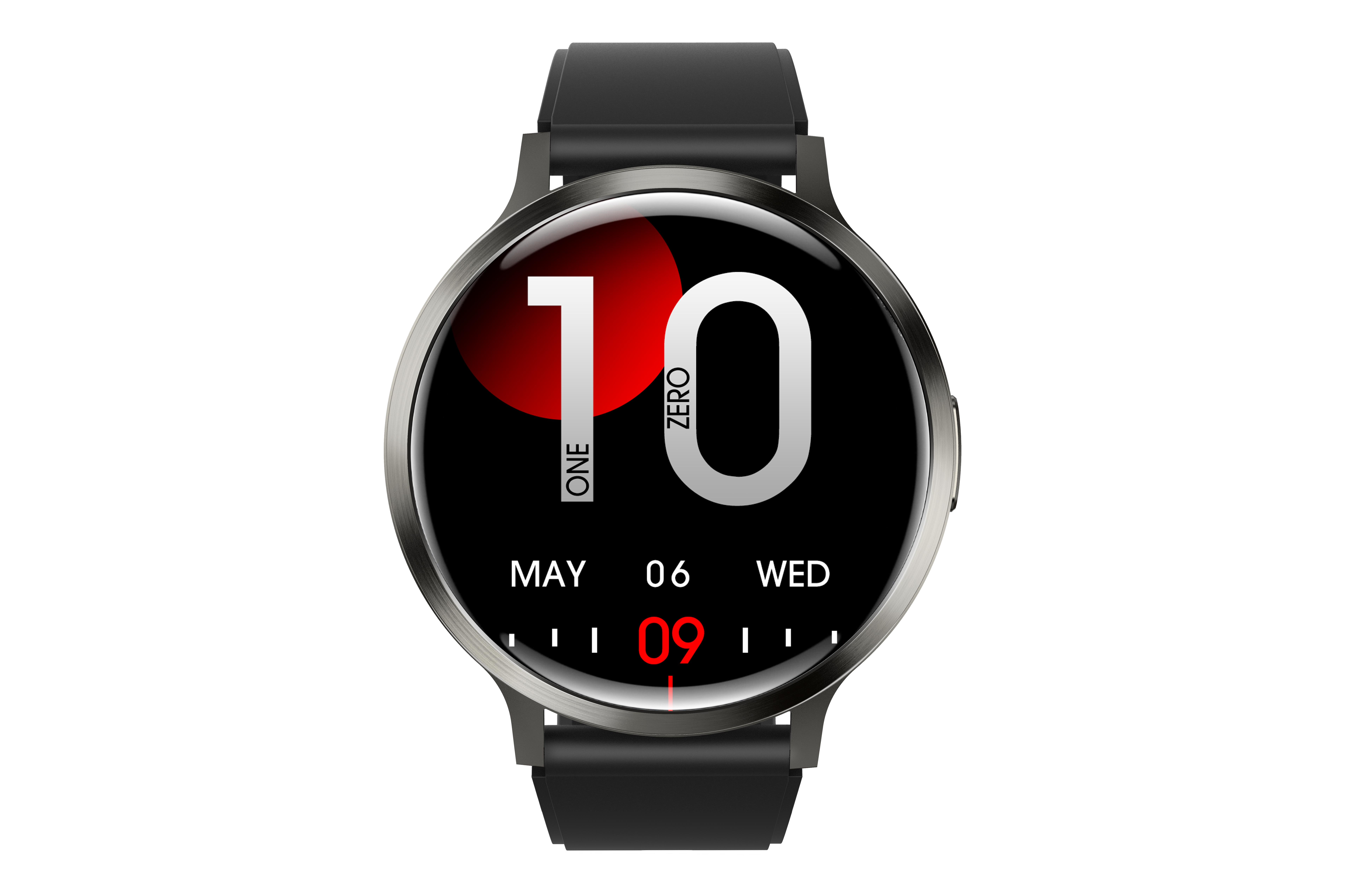 Philippe Palmer Smart Watch LP84 AMOLED Black Rubber - 21