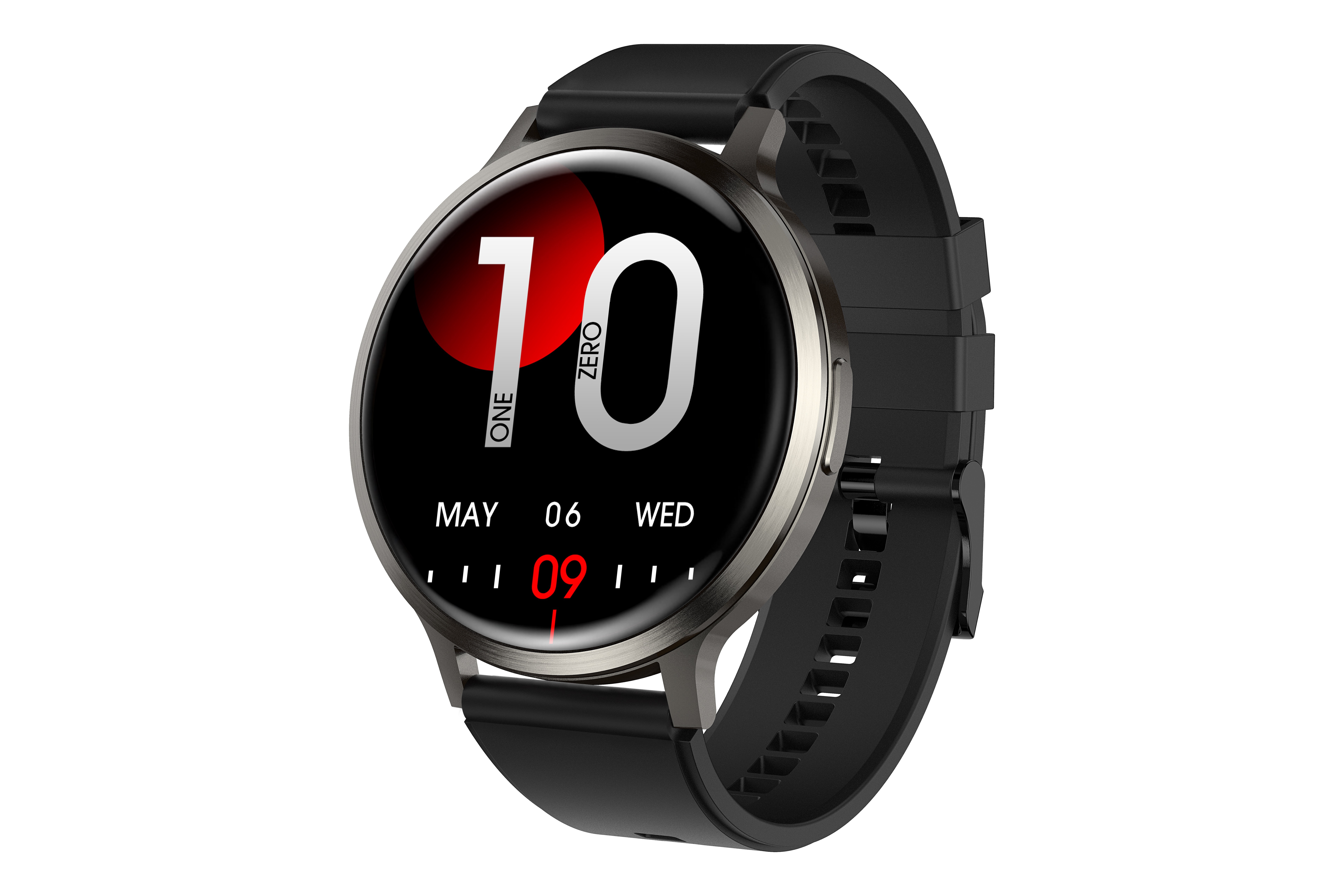 Philippe Palmer Smart Watch LP84 AMOLED Black Rubber - 23