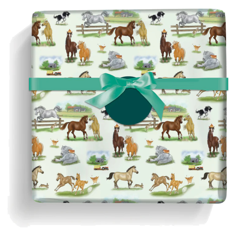 Presentpapper Otter House Hästmotiv Alisons Animals Horse