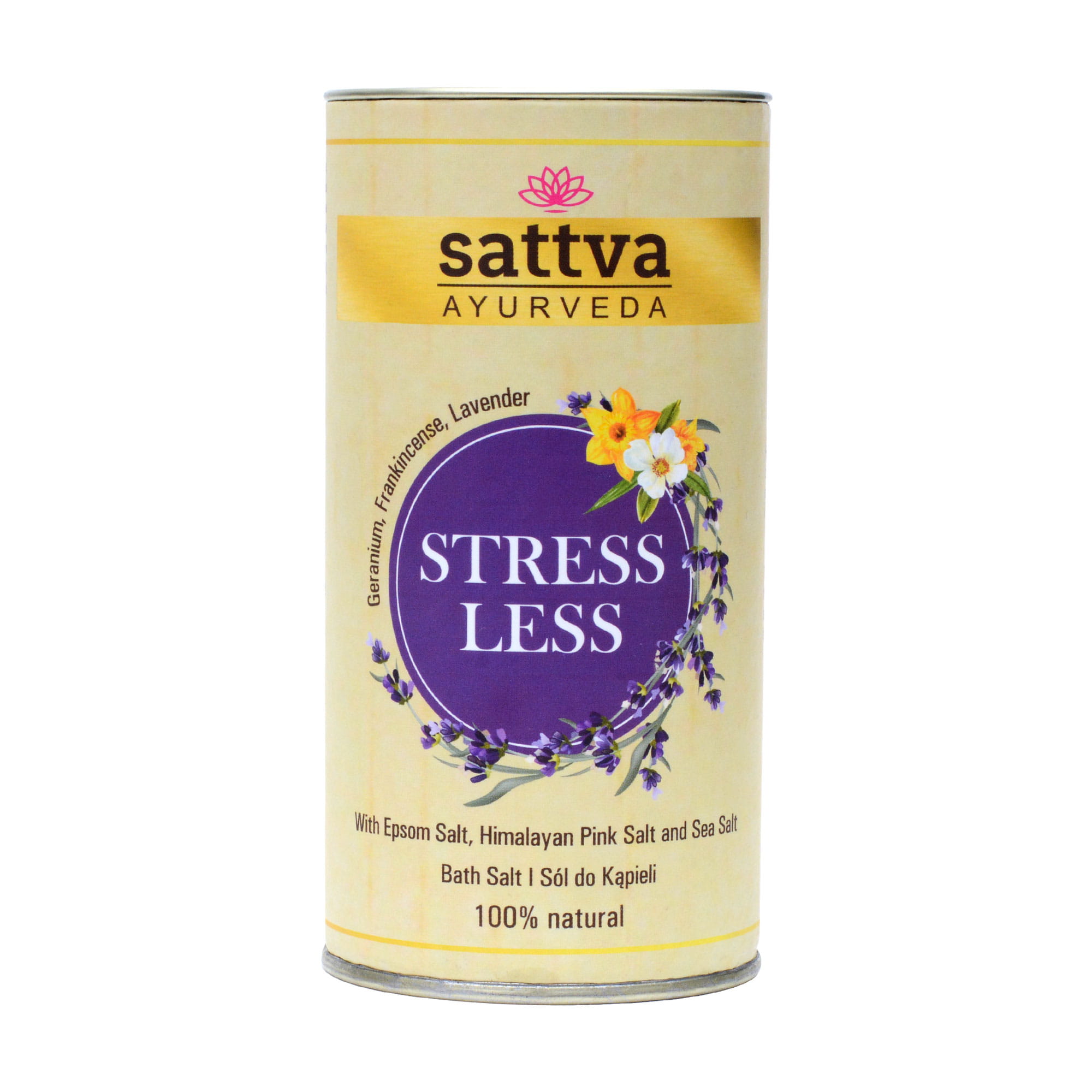 Bath salt Stressless 300g, Sattva Ayurveda