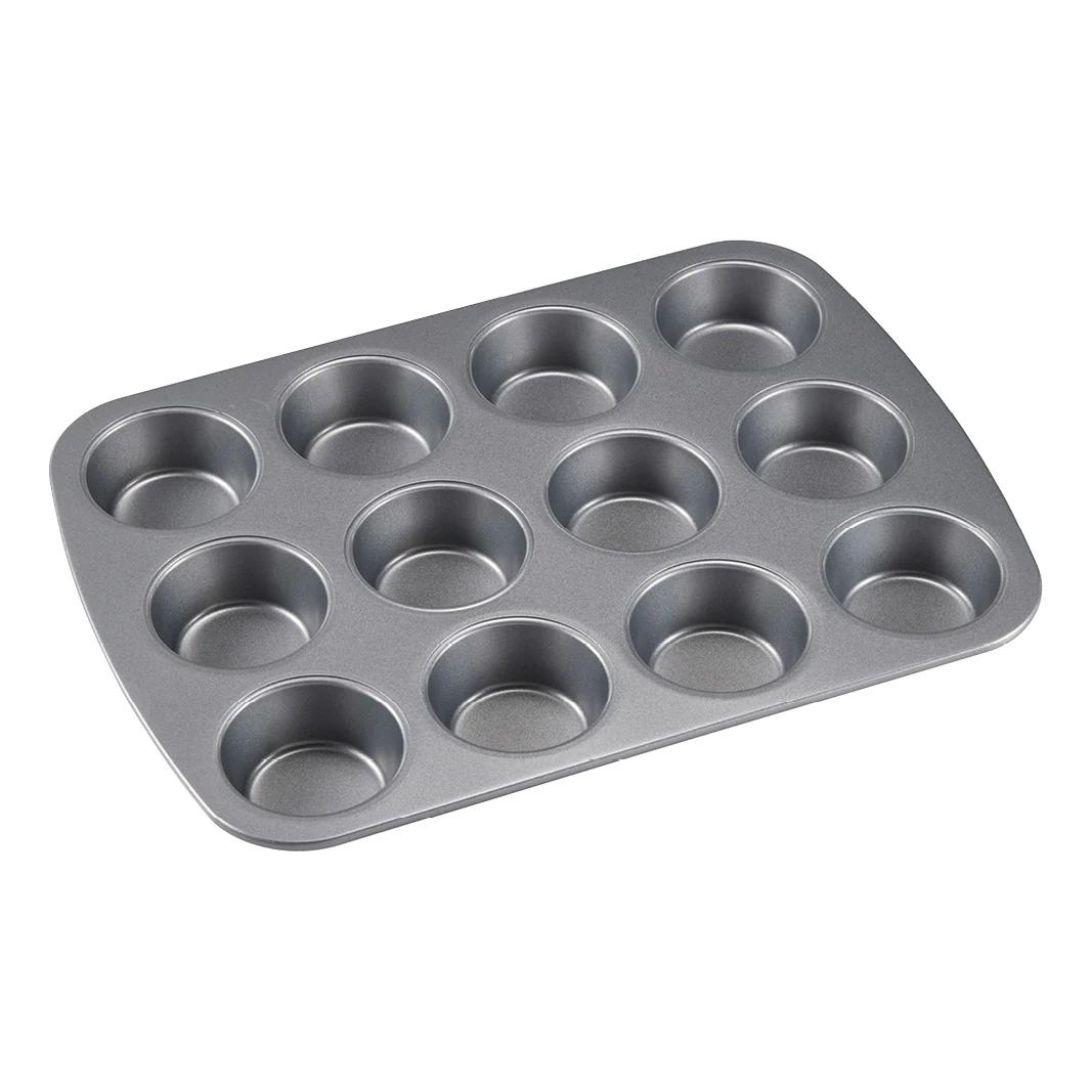 Karabo Muffinsform Kolstål/keramik 12 Styck 