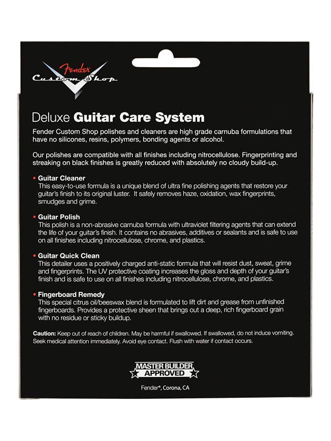 Fender Custom Shop Series guitar cleaning kit - 2