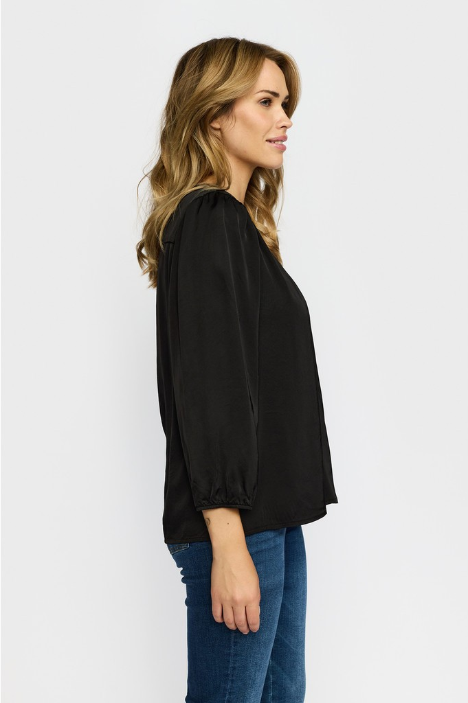 Cille Blouse - Black - 2-Biz