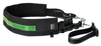 Kennel Equip - Dragbälte Jogging Gear Svart L-XL