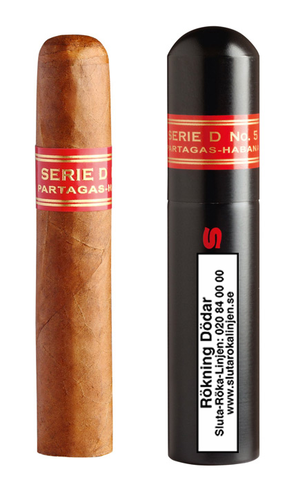 Partagas Serie D no 5 Tubos