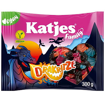 Godis drakar katjes 300g
