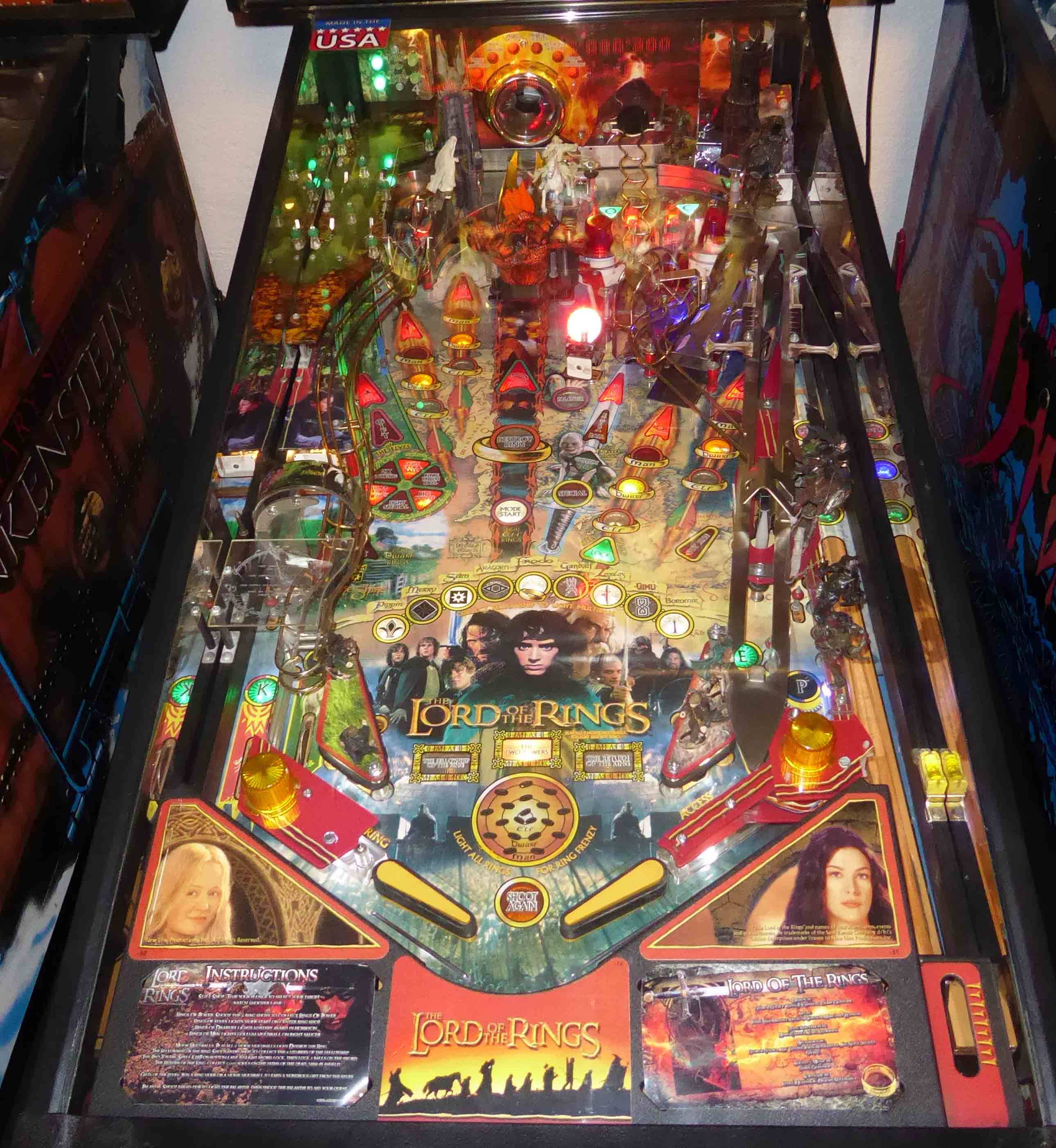 Pinball Machine -Lord of the Rings (Sold my indiviual) - 7