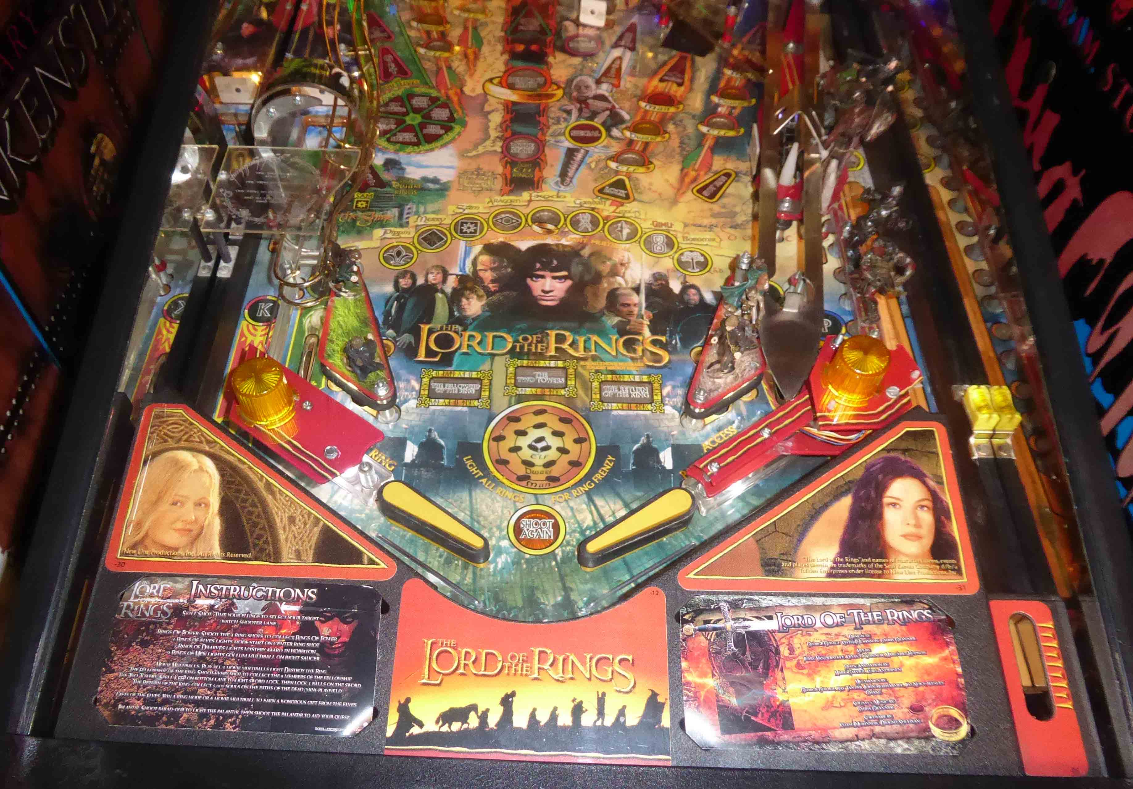 Pinball Machine -Lord of the Rings (Sold my indiviual) - 6