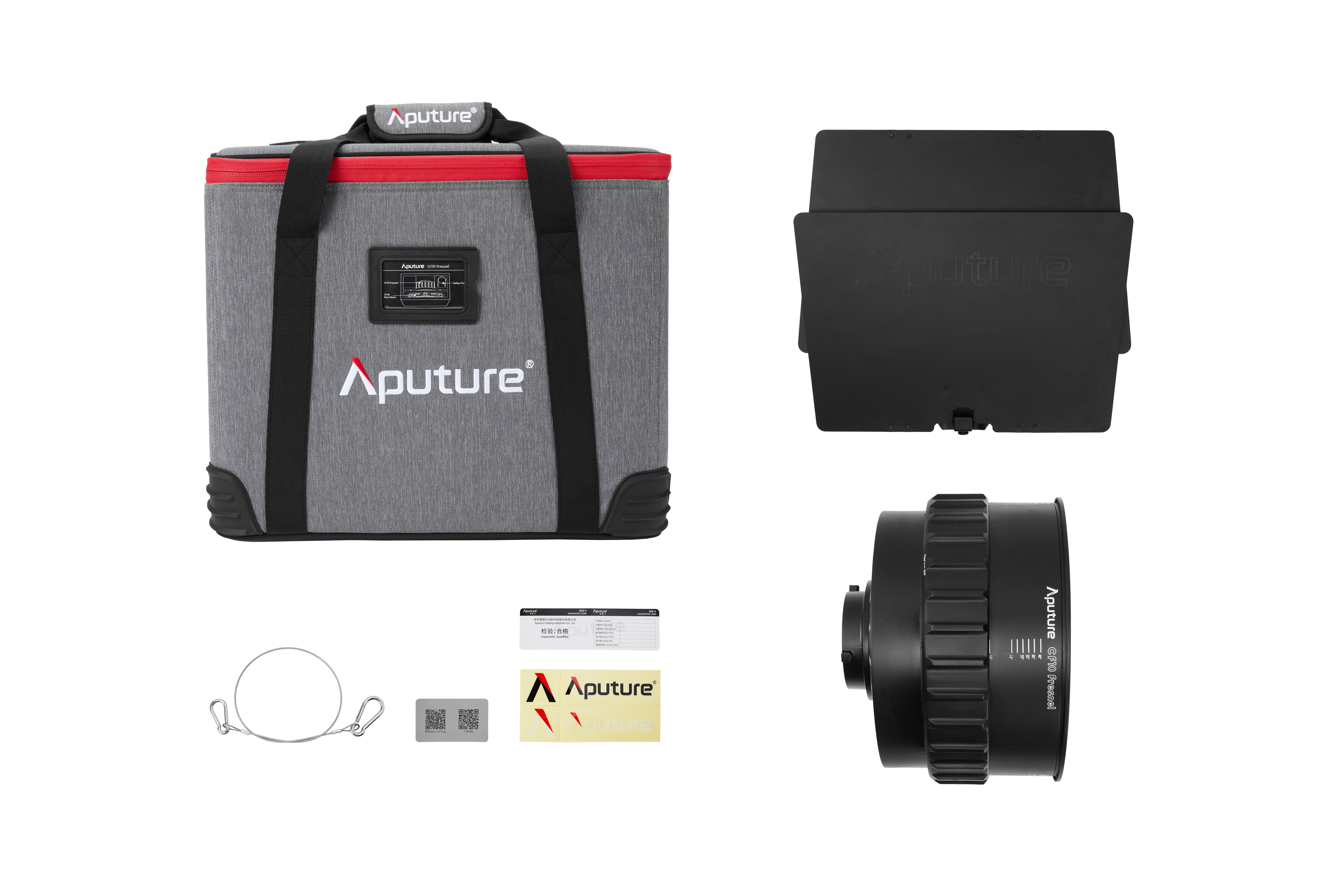 Aputure CF10 Fresnel and Barn Doors Kit - 4