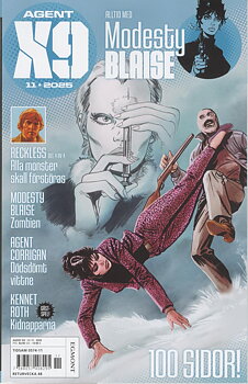Agent X9 nr 11 2025, Modesty Blaise -  Zombien