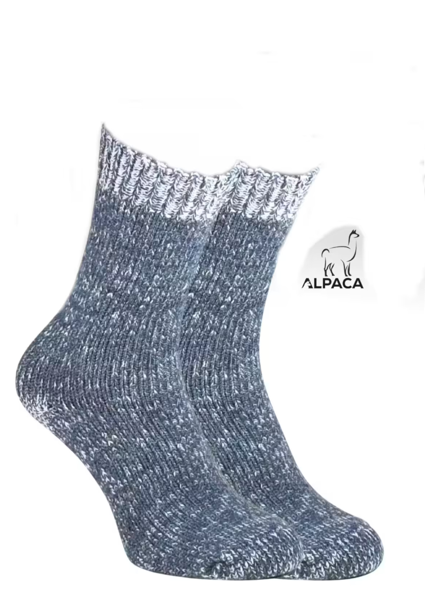 Kraftig Polarsocka Alpacka Ull 1-pack