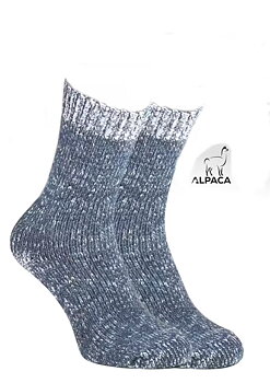 Kraftig Polarsocka Alpacka Ull 1-pack