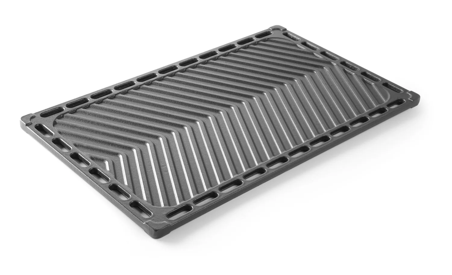 Cast iron griddle GN 1/1 suitable for Green Fire grills - 2