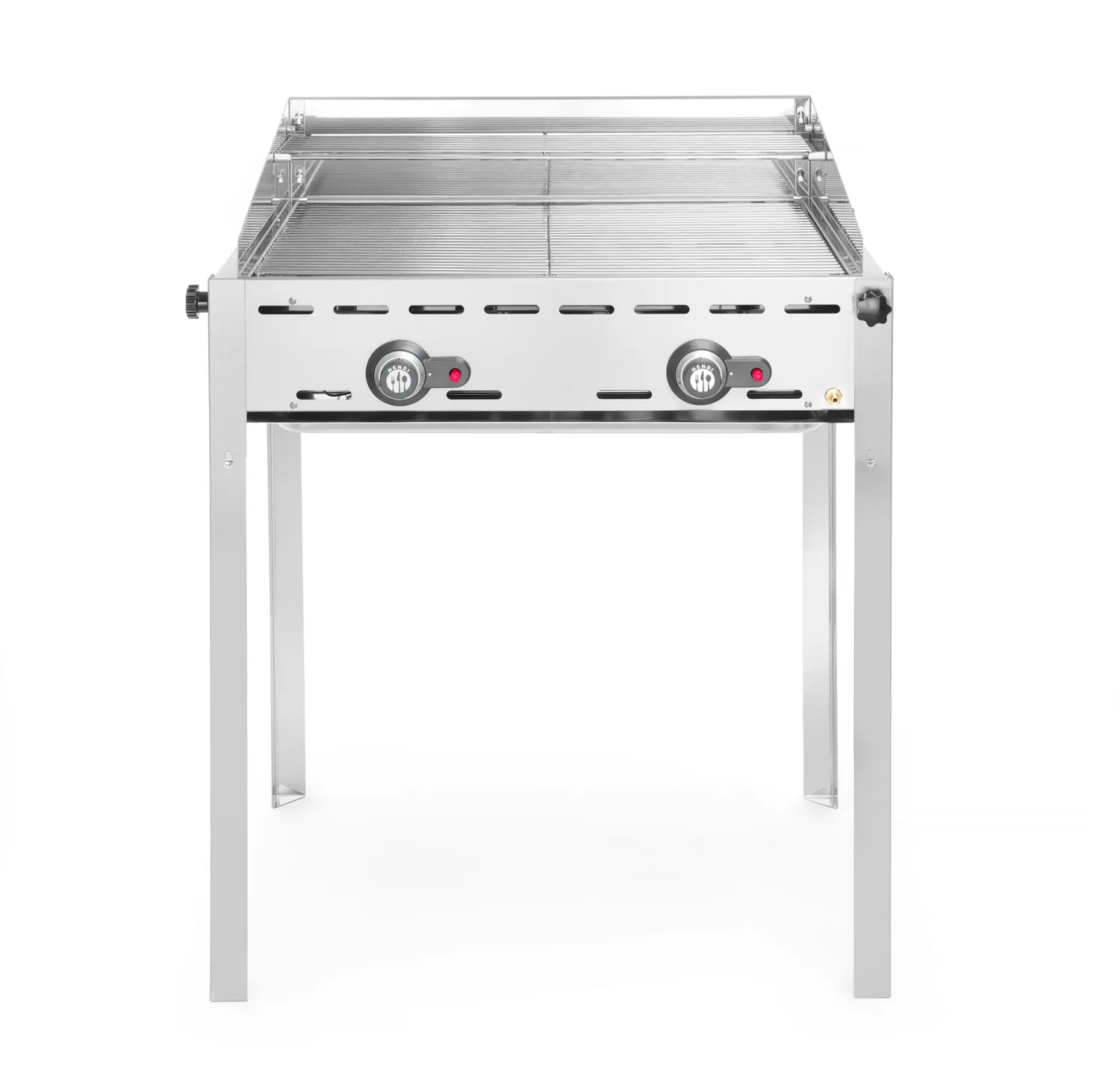 Gasolgrill Green Fire, 2 brännare med galler & grillplatta - 14