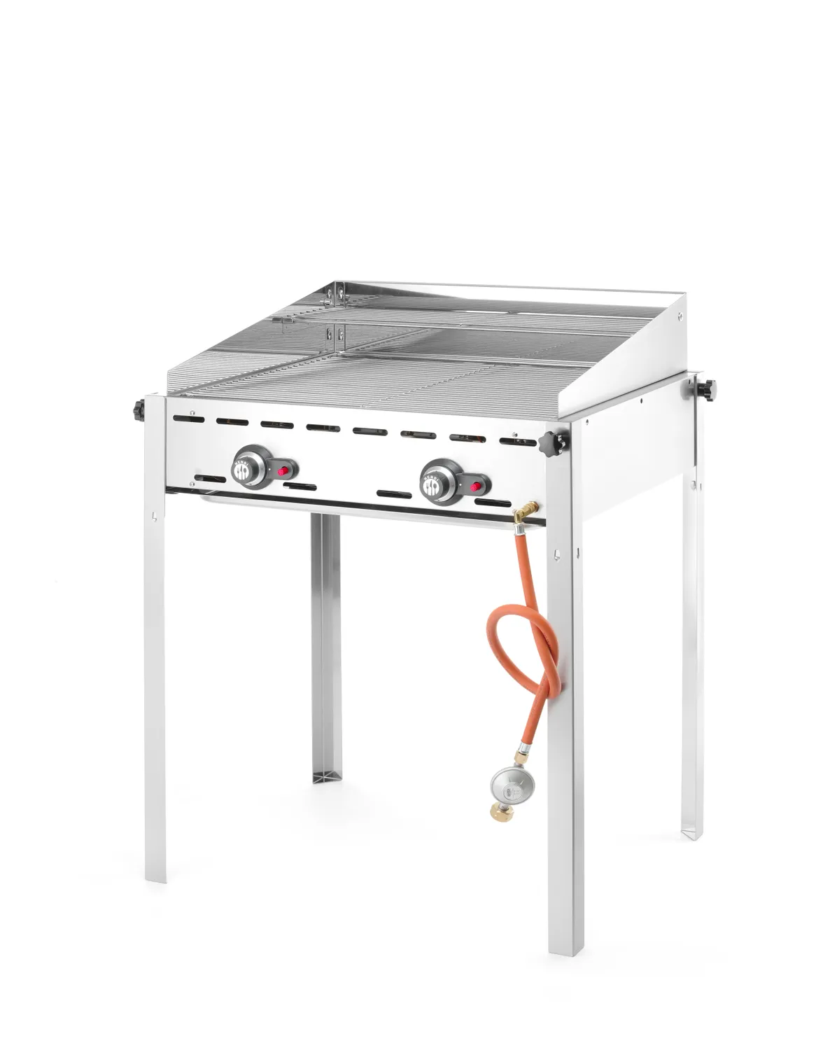 Gasolgrill Green Fire, 2 brännare med galler & grillplatta - 3