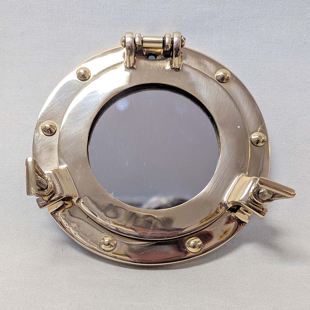 Pothole  mirror Brass 15 cm