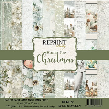 Paperpack Reprint - Home for Christmas  Collection -  8x8