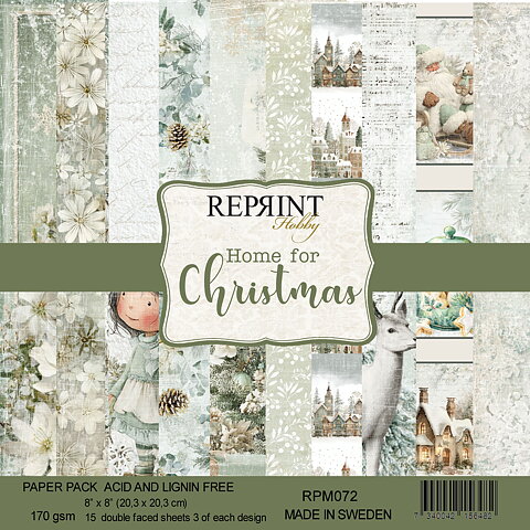 Paperpack Reprint - Home for Christmas  Collection -  8x8