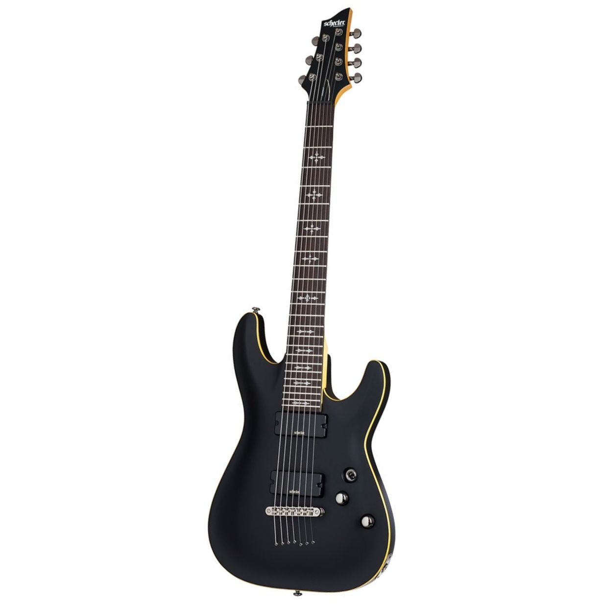 Schecter Demon-7 Aged Black Satin