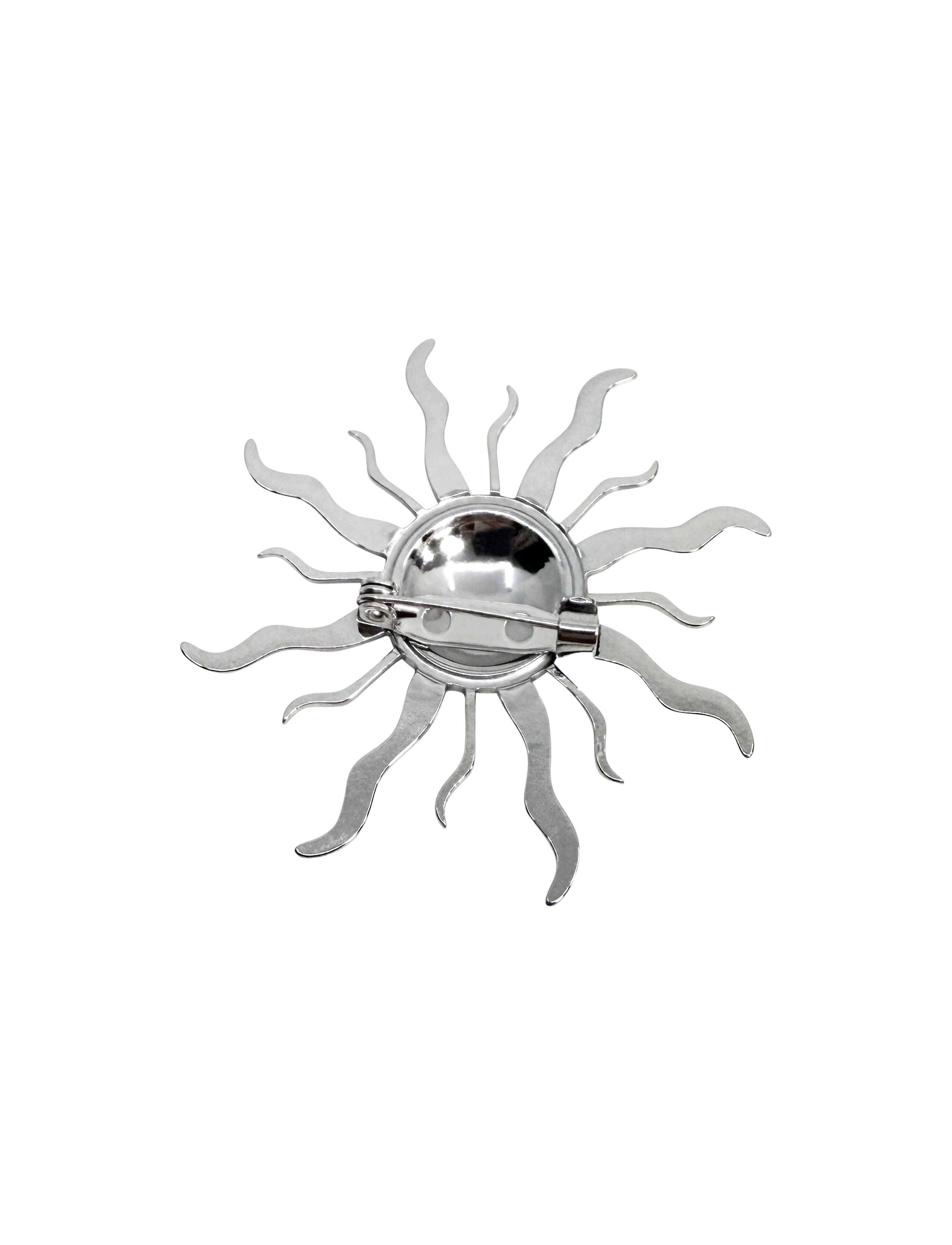 SOLAR BROOCHE SILVER