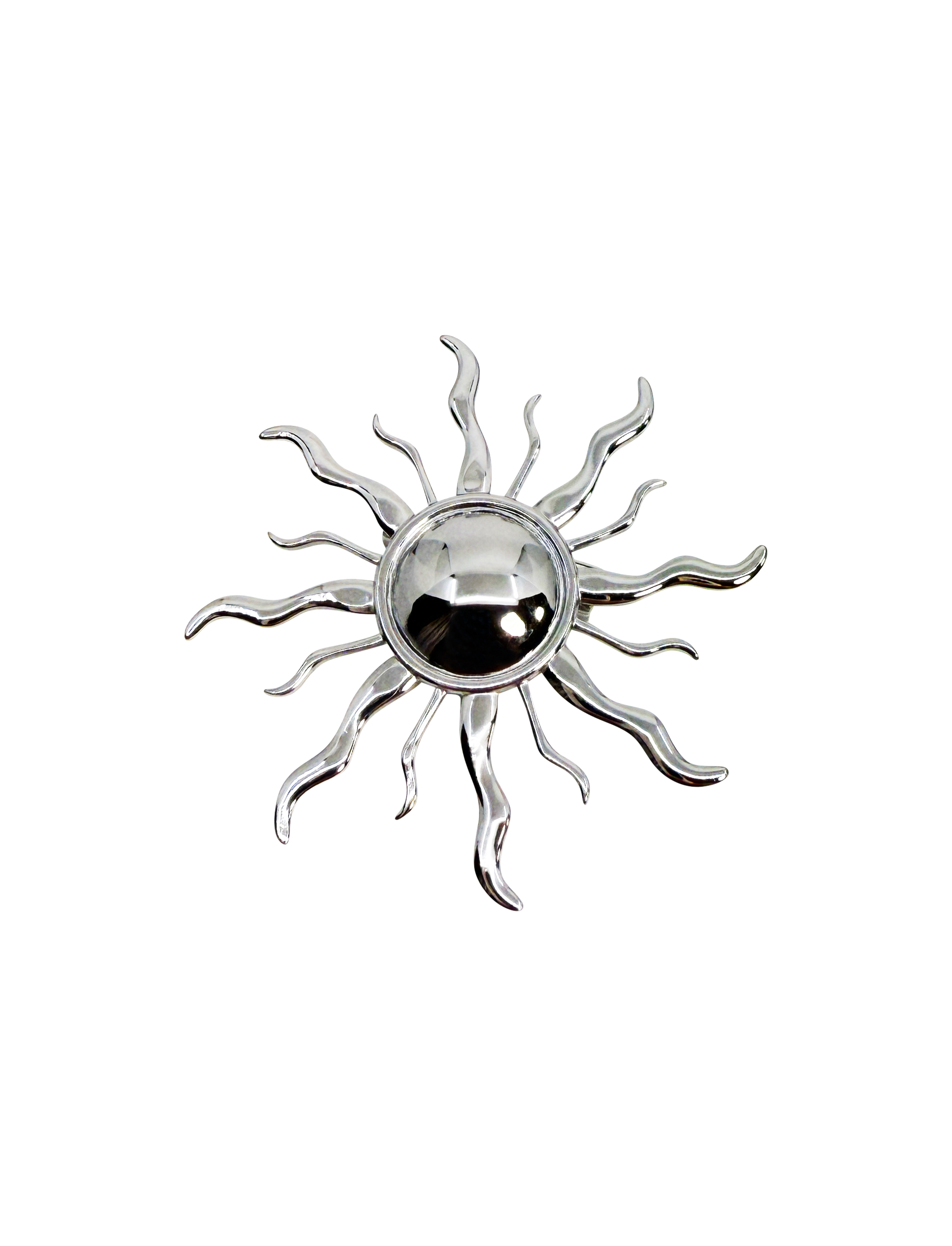 SOLAR BROOCHE SILVER