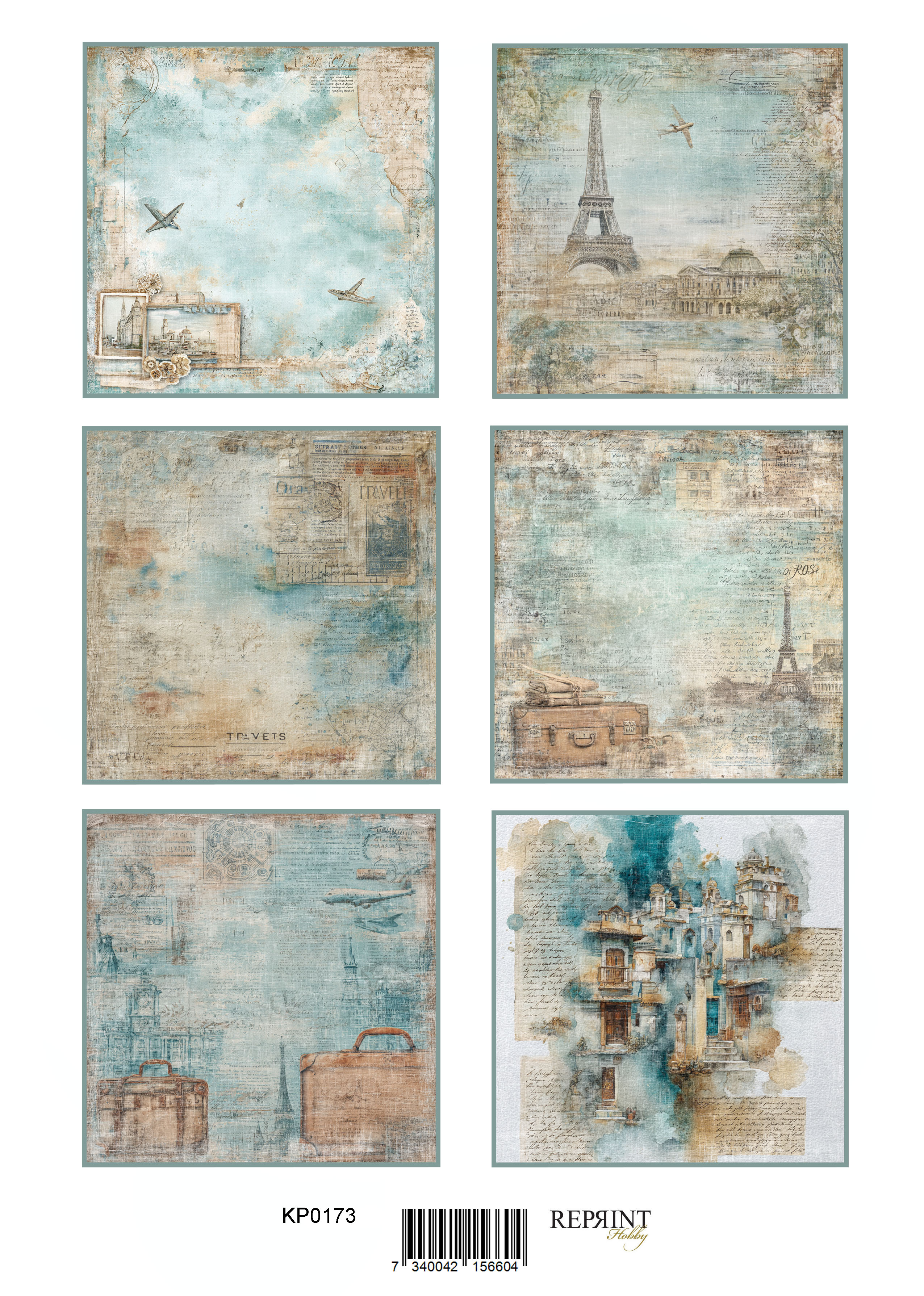 Papper Klippark -  Masculine Moments tags -  A4