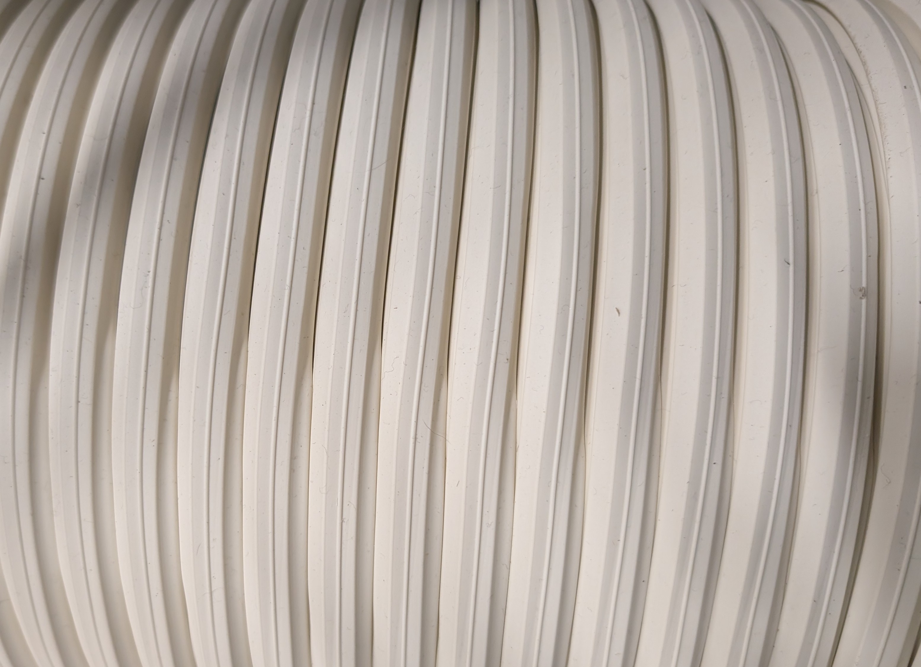 Inläggslist plast 13mm - Antikvit - 2
