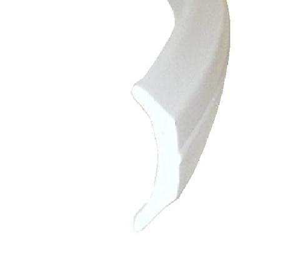 Insert strip plastic 13mm - White
