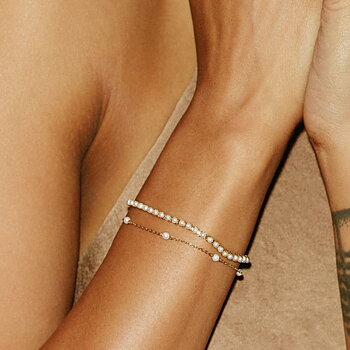 Edblad Lilo armband multi guld
