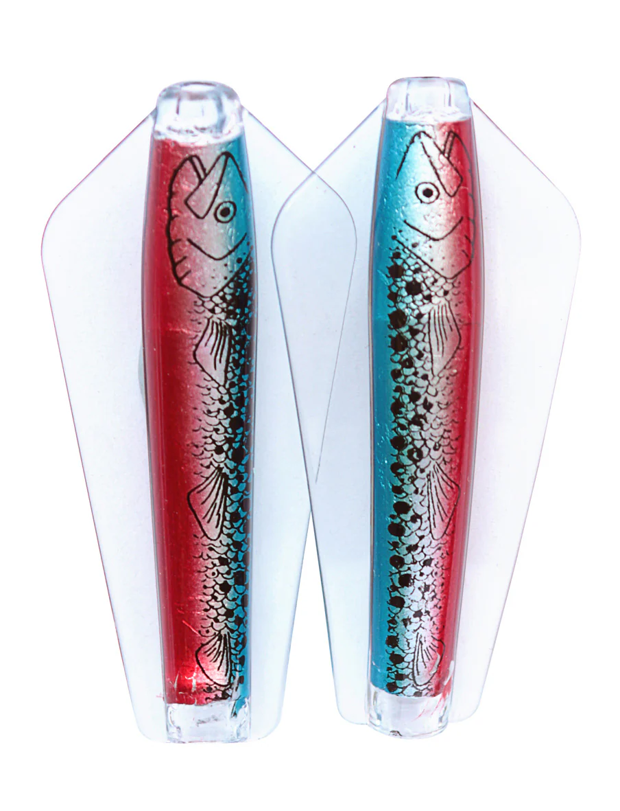 spoon lures with a fluttering action that are popular for fishing for rainbow trout and other introduced fish