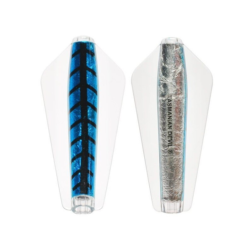 spoon lures with a fluttering action that are popular for fishing for rainbow trout and other introduced fish