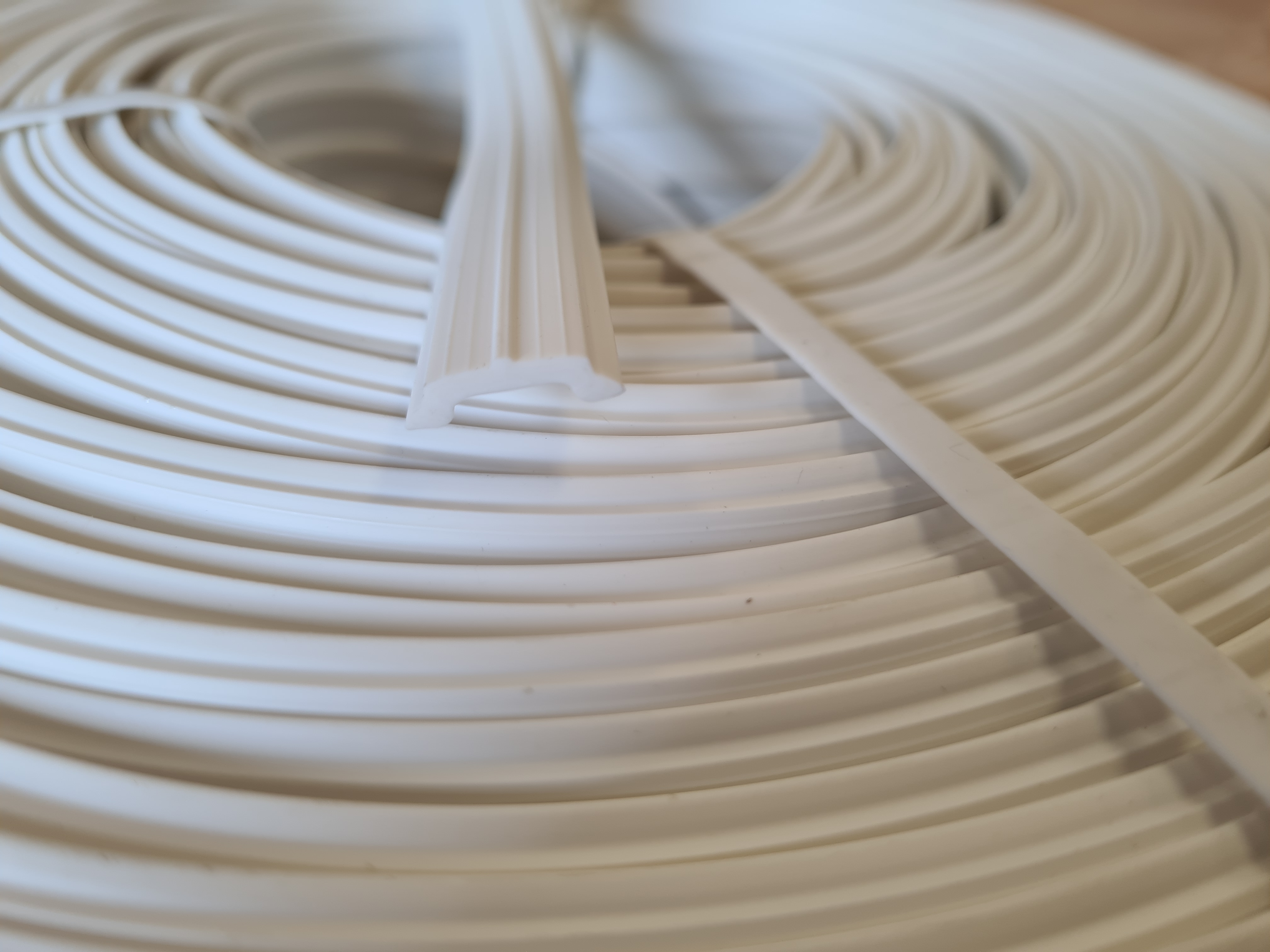 Insert strip 15mm Kabe - White - 2