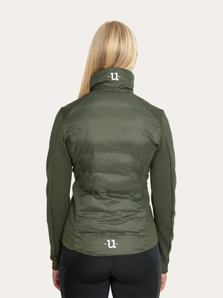 Uhip Everyday Hybrid Hoodie Hybrid jacket - Deep Green - soft