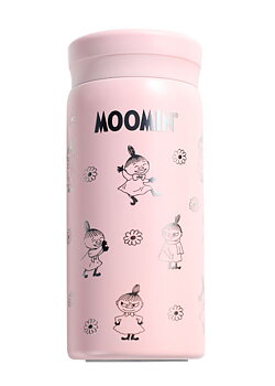 Moomin Thermos Bottle 200 ml - Purple My Pink/Silver