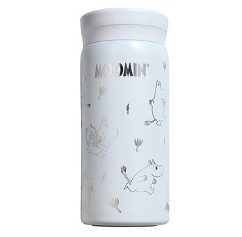 Moomin Thermos Bottle 200 ml - Moomintroll White/Silver