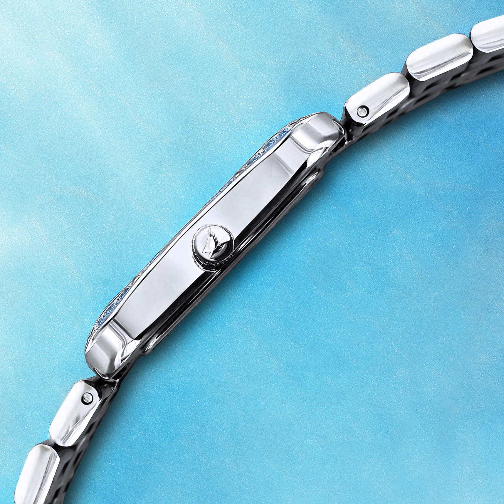H&B Cronvas Pearl, Aqua Blue & Silver - 6