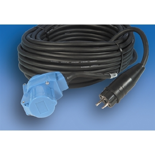 Connection cable CEE + Schuko Angled - 10 meters - 2