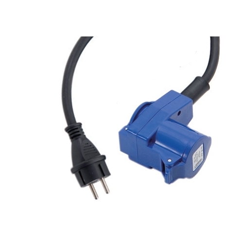 Connection cable CEE + Schuko Angled - 10 meters