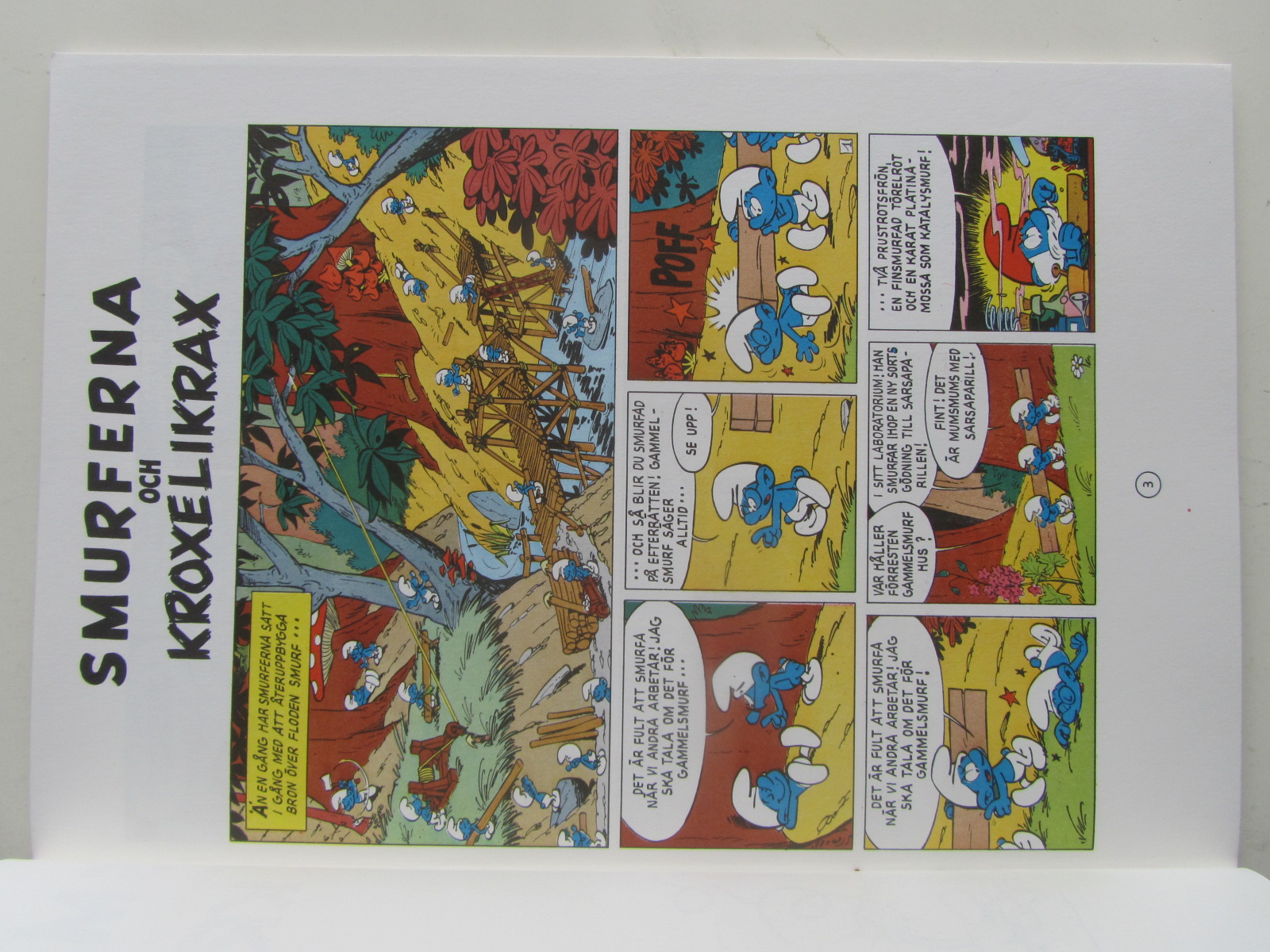 Smurfernas äventyr 01 Smurferna och Krokelikrax - 3