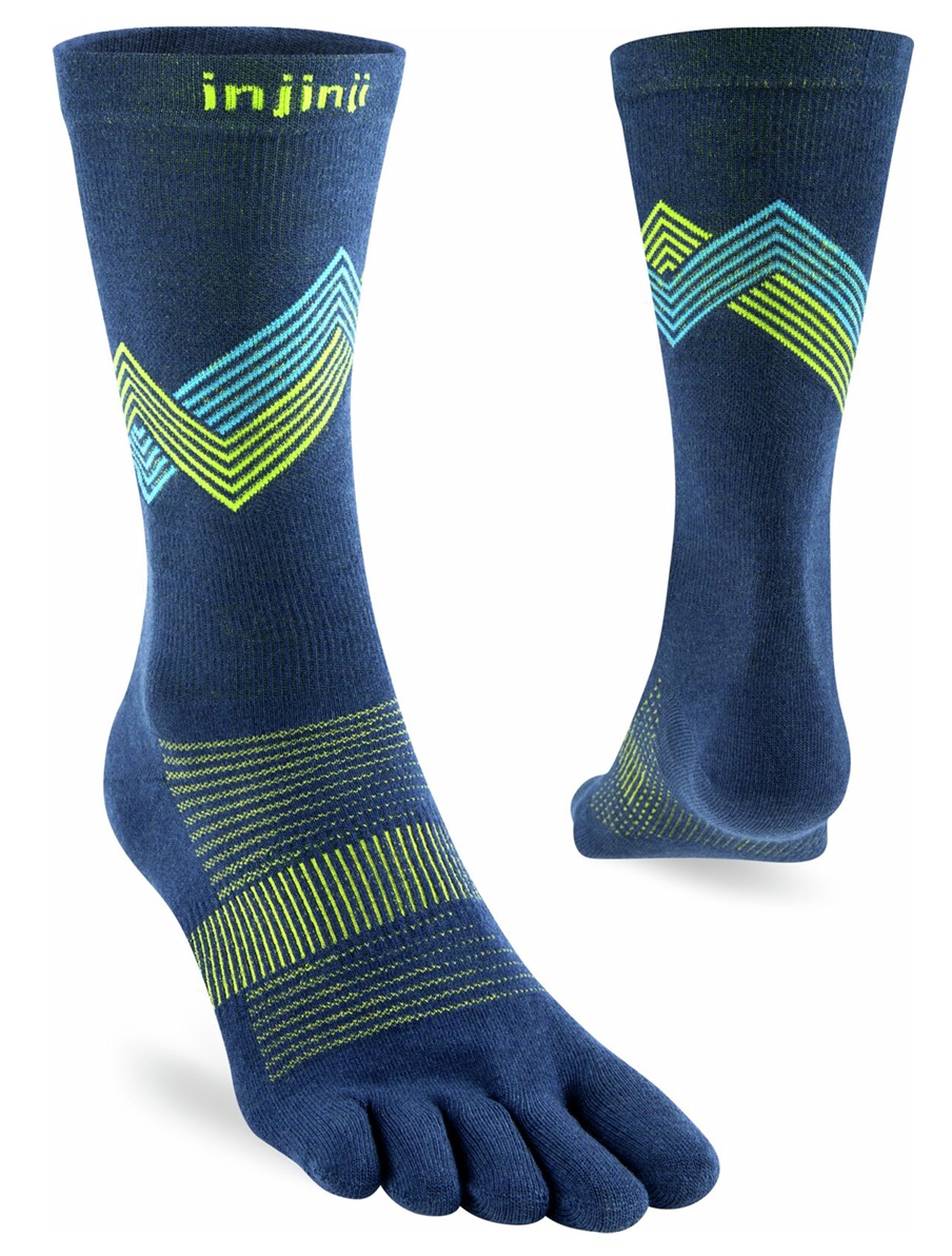 Injinji Run Lightweight Crew Glow