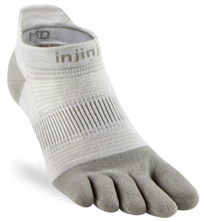 Injinji Run Lightweight No-Show Sand