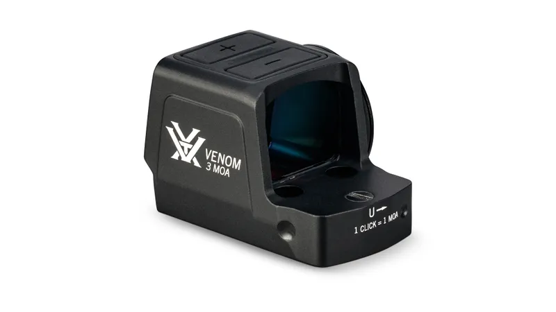 Venom® Enclosed Micro Red Dot 3moa auto shut off - 3