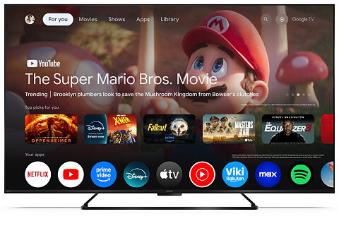 Sharp 43tum 4K Google QLED