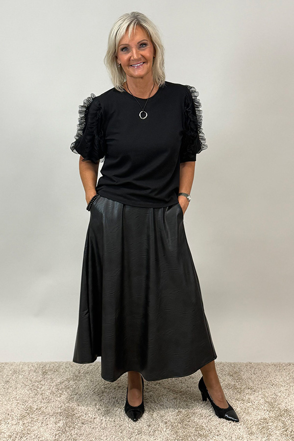 Mix by heart -  Alexia Skirt Black - 5