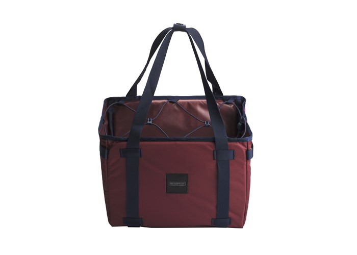 Bromtpon Basket Bag S + Brace + Frame Plum