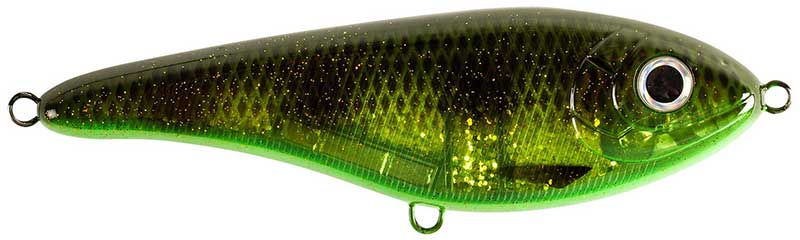 pike jerk with side-to-side action that triggers even sluggish pike. classic that has caught really big pike