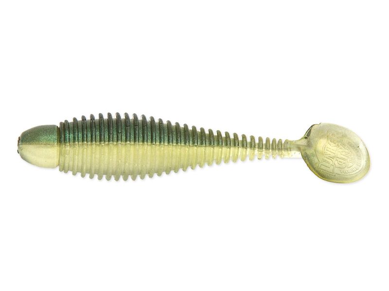 The Lunker city grubster is a small jig that is perfect for perch, rainbow trout and light UL fishing.