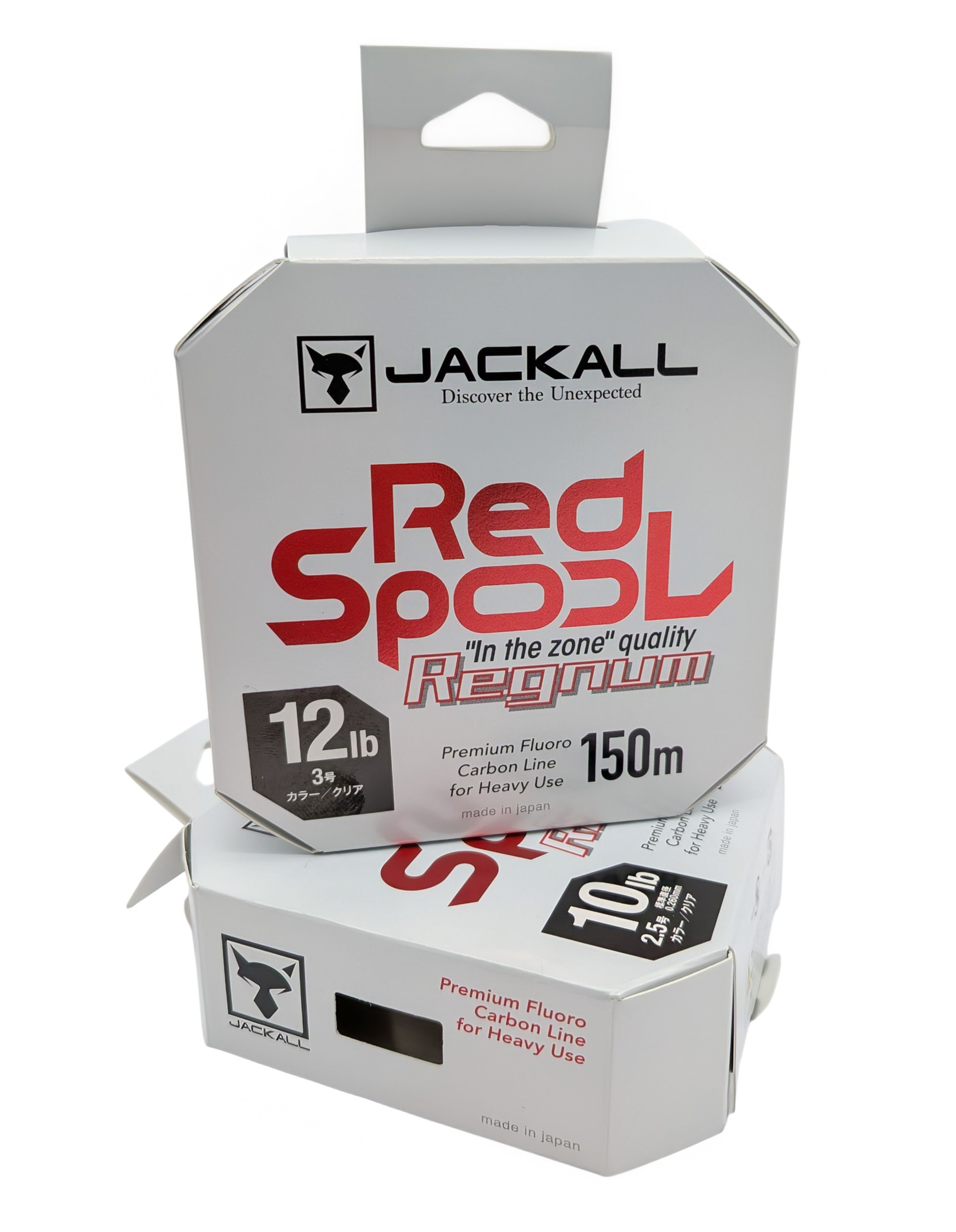 Jackall Red Spool Regnum Fluorocarbon 150 m
