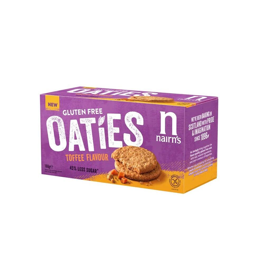 Veganska glutenfria havrekakor kola nairns